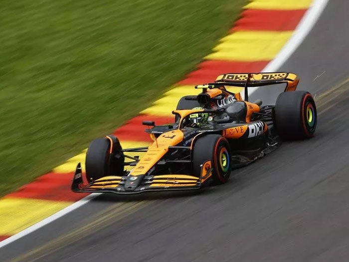 FP2 F1 Gp Belgia: Norris Ambil Alih Keunggulan, MClaren Kuat Lagi