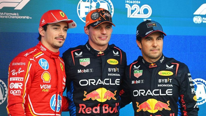 Kualifikasi F1 GP Belgia 2024: Verstappen Tercepat, Leclerc Rebut Pole